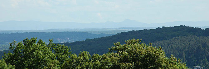 Aussichtspunkt mit Blick auf die Vogesen